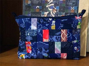 Pochettes en tissus japonais