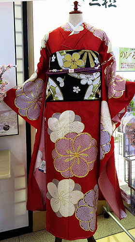 Exposition de Kimonos à Fukushima